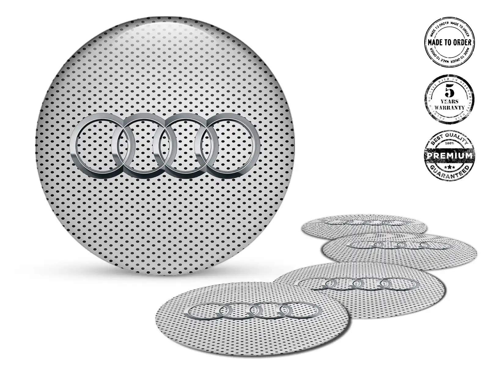 Audi Pegatinas de Rueda Lujo Nexus Interestelar